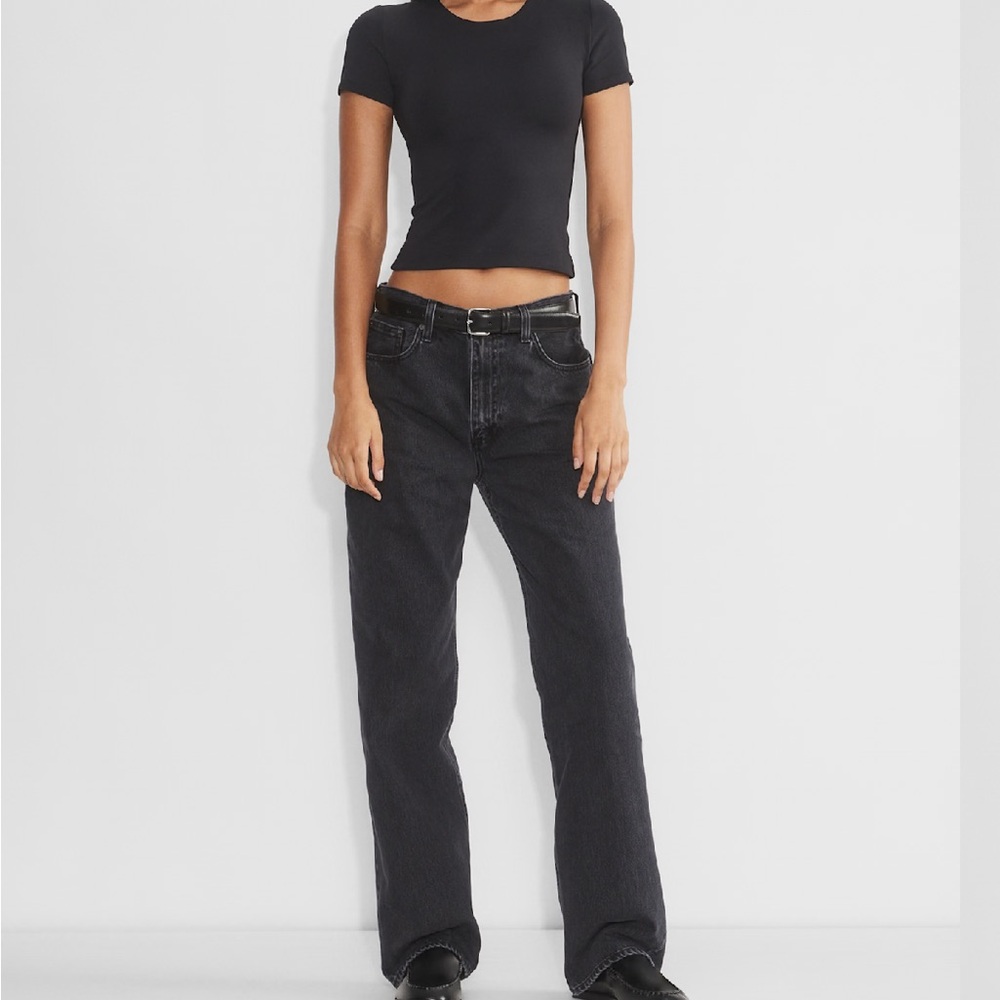 Babaton Black Contour t shirt